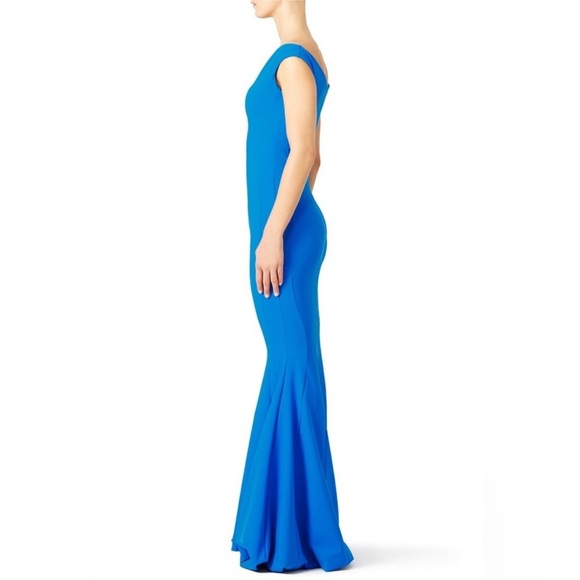 Chiara Boni Vibrant Blue Couture Dress - Picture 6 of 8